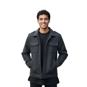 American Eagle Outfitters Gray Jacket